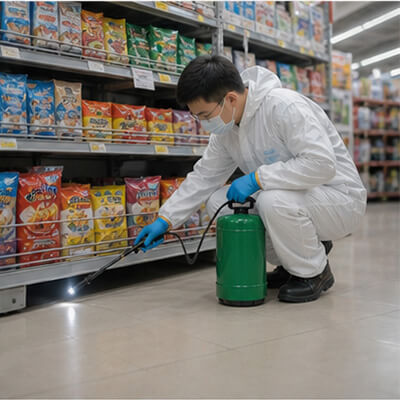 百色市西林县工厂仓库红火蚁消杀案例